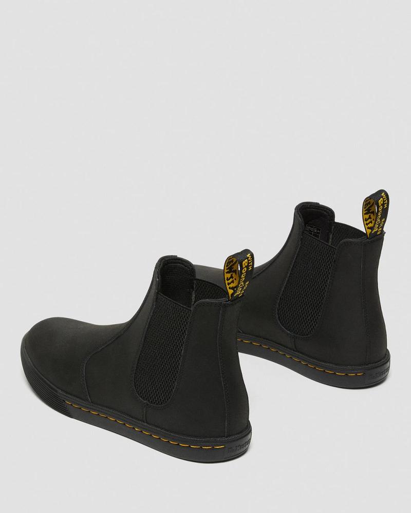 Botas Casuales Dr Martens Makela Cuero Casuales Mujer Negros | MX 677SGL